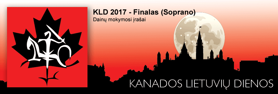 KLD 2017 - Finalas (Soprano)