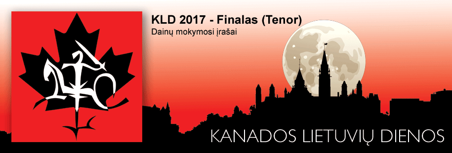 KLD 2017 - Finalas (Tenor)