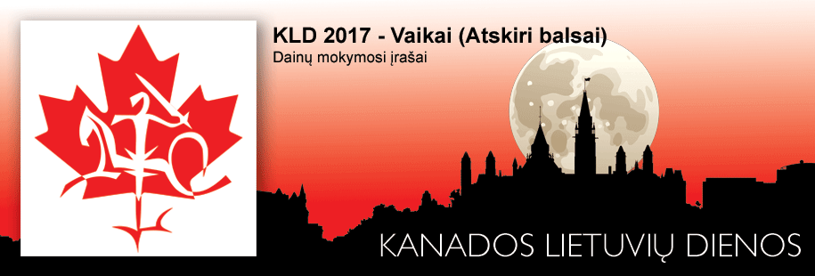 KLD 2017 - Vaikai (Atskiri balsai)