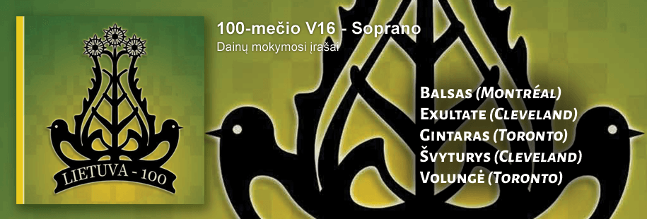 100-mečio V16 - Soprano