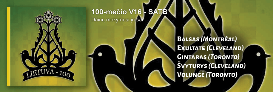 100-mečio V16 - SATB